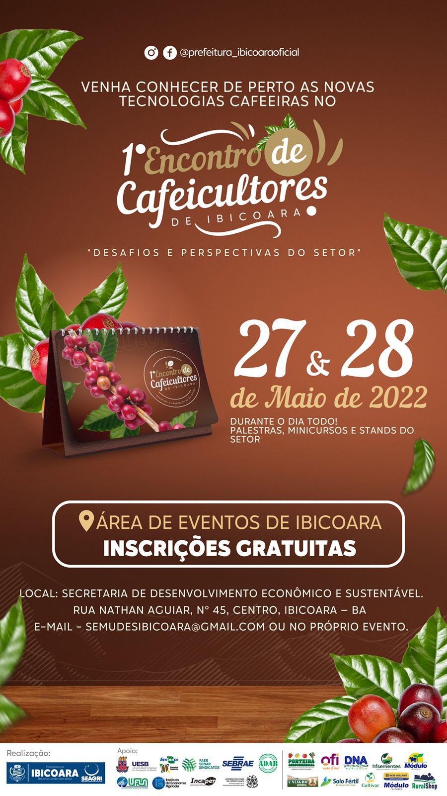 HF Sementes marca presença no 1º Encontro de Cafeicultores em Ibicoara-BA